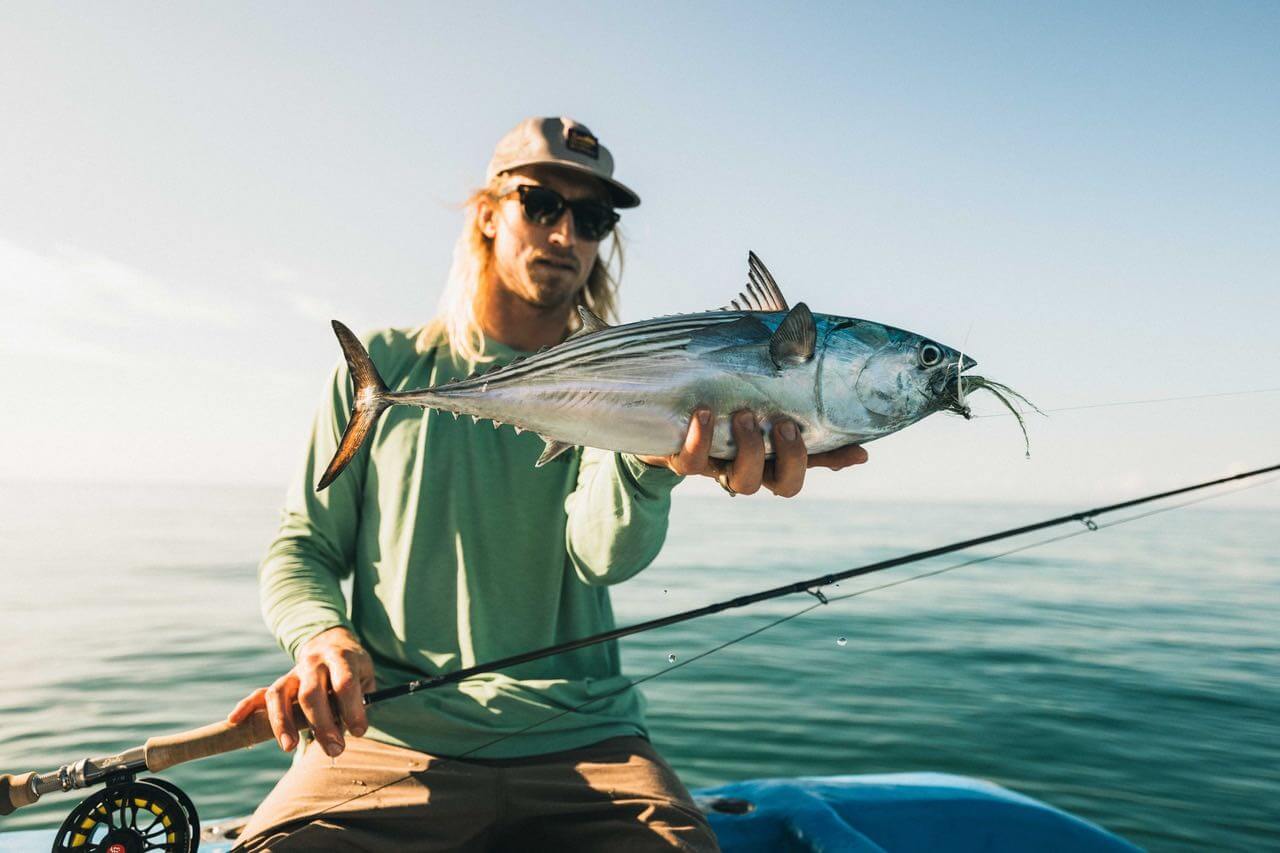 Fly fishing in Costa Rica location with Kameron Brown