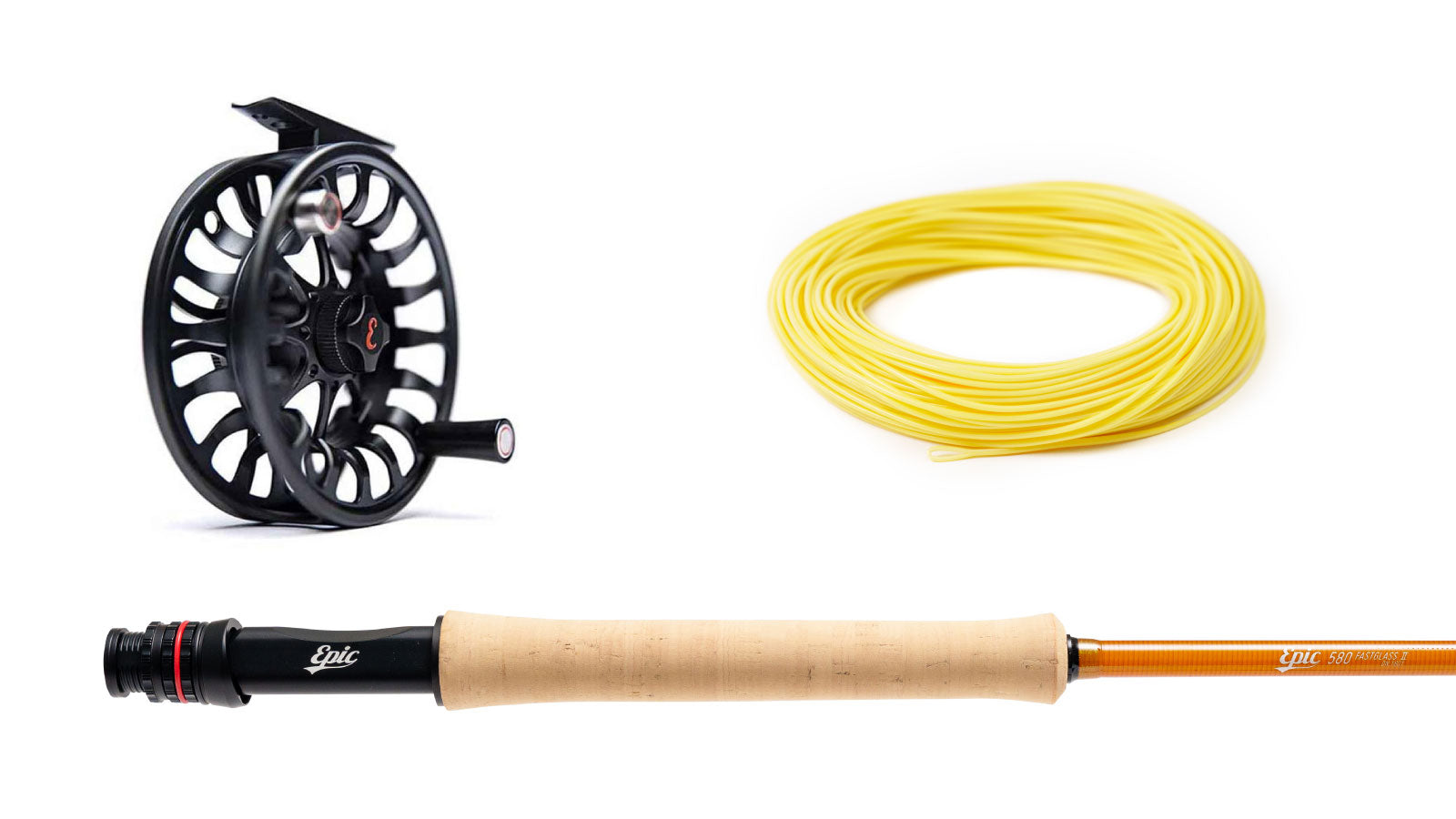 5wt 580 FastGlass Fly Rod & Backcountry Reel Combo