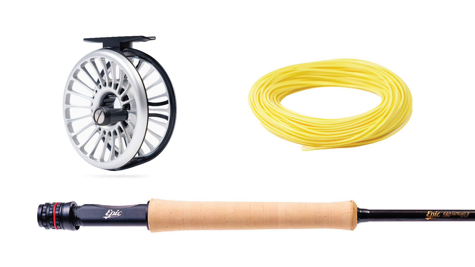 Referens 5wt 580 FastGlass Fly Rod Combo