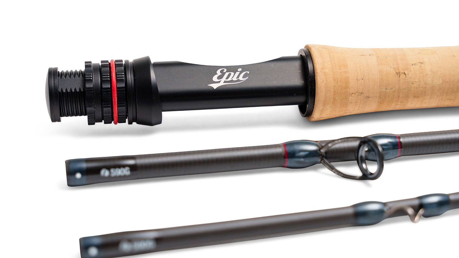 Handcrafted carbon graphite fly fishing rod