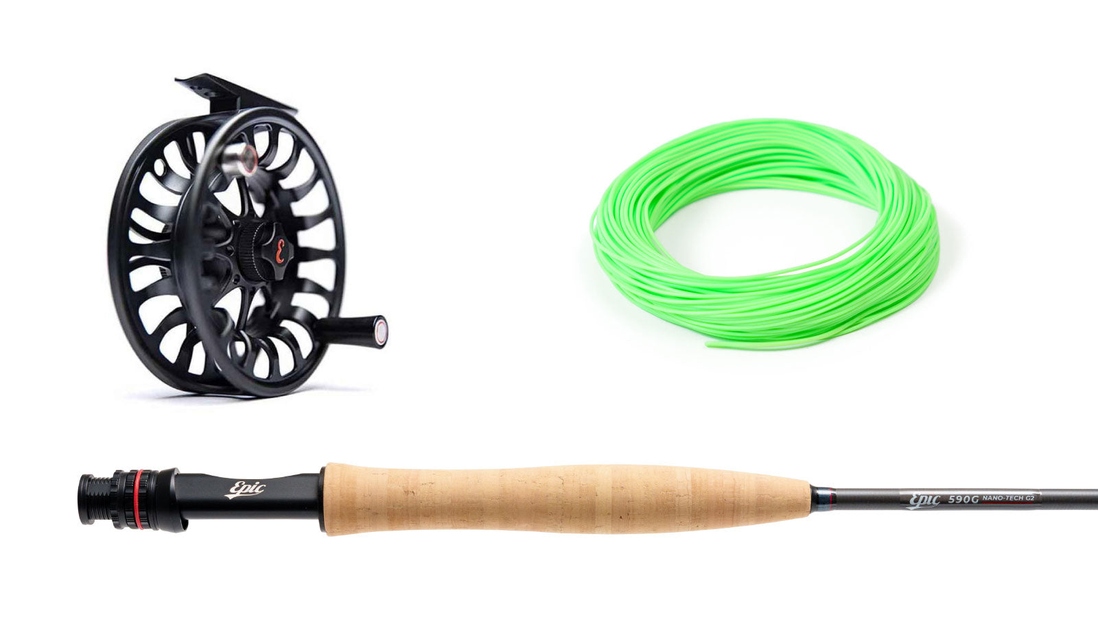 5wt 590G Fly Rod & Backcountry Reel Combo