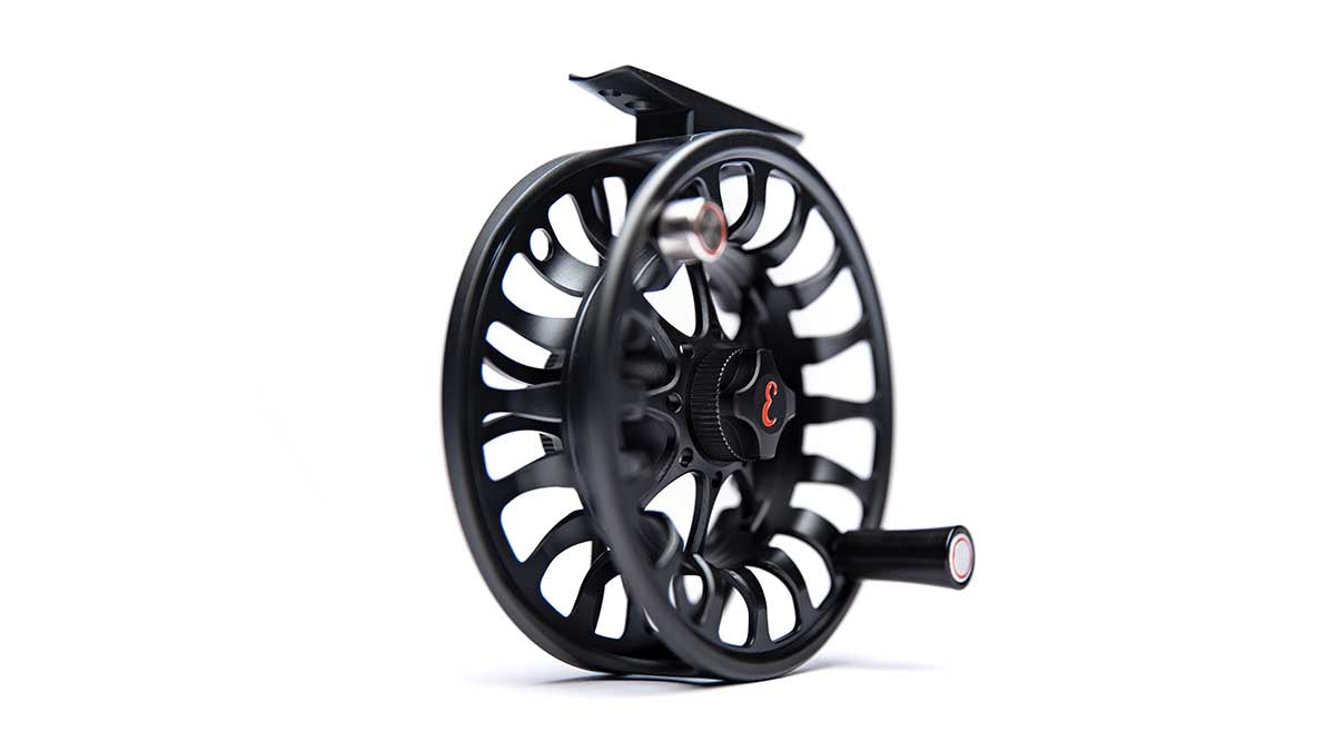 Large arbor fly reel