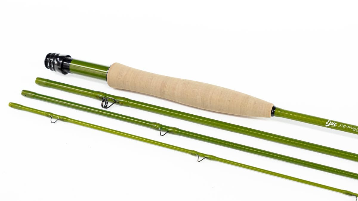 Epic 370 3 weight Fastglass Fiberglass Reference Fly Rod