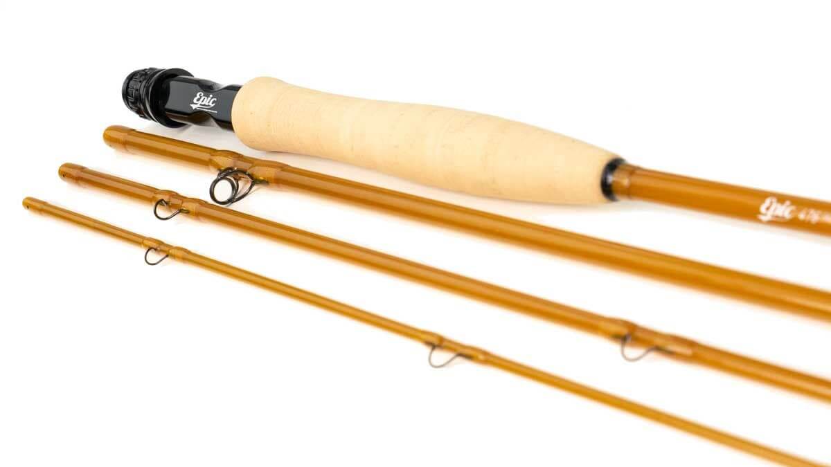 Wakeman Outdoors Collapsible 97 in. Fiberglass Fly Fishing Rod and